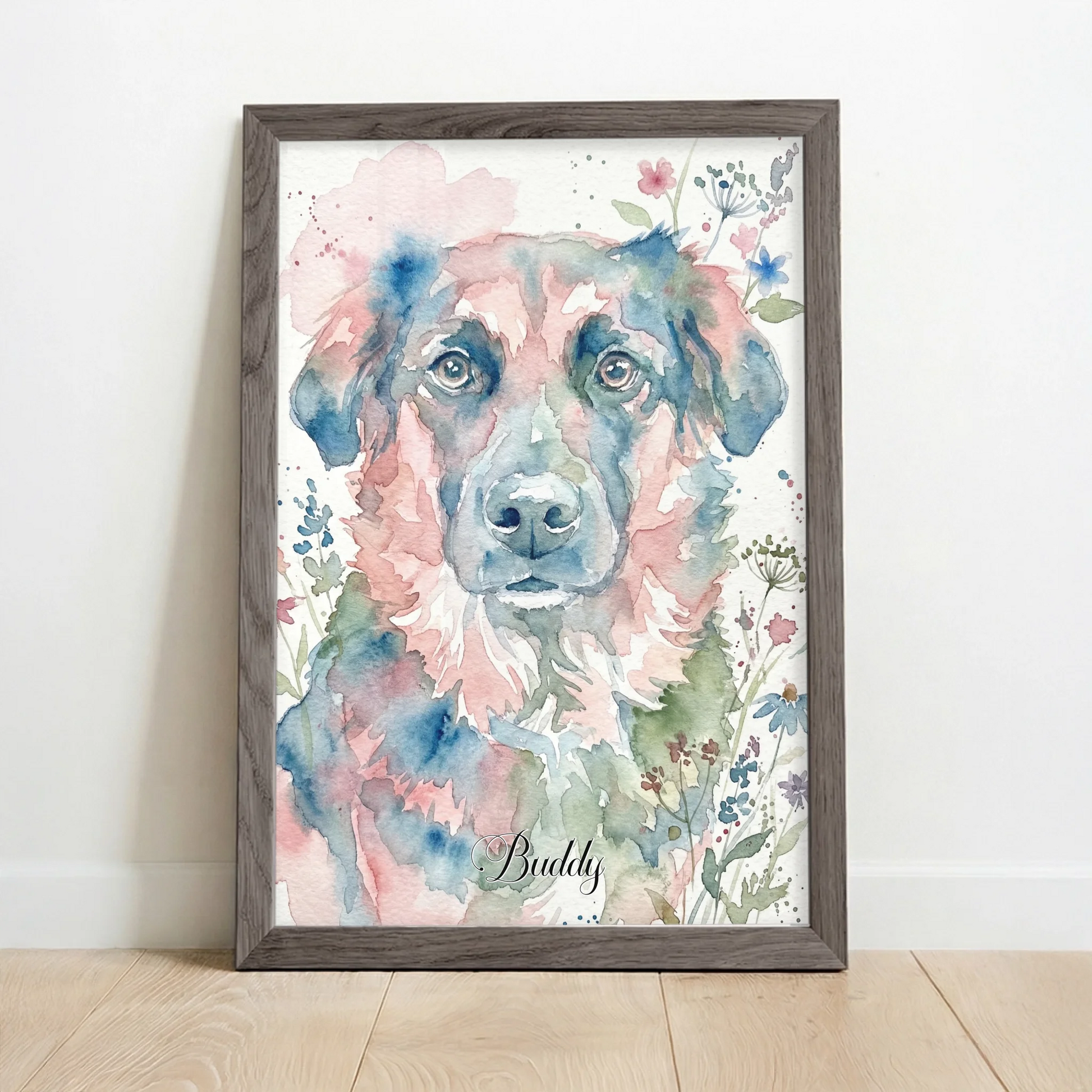 Framed Poster UK oak copy