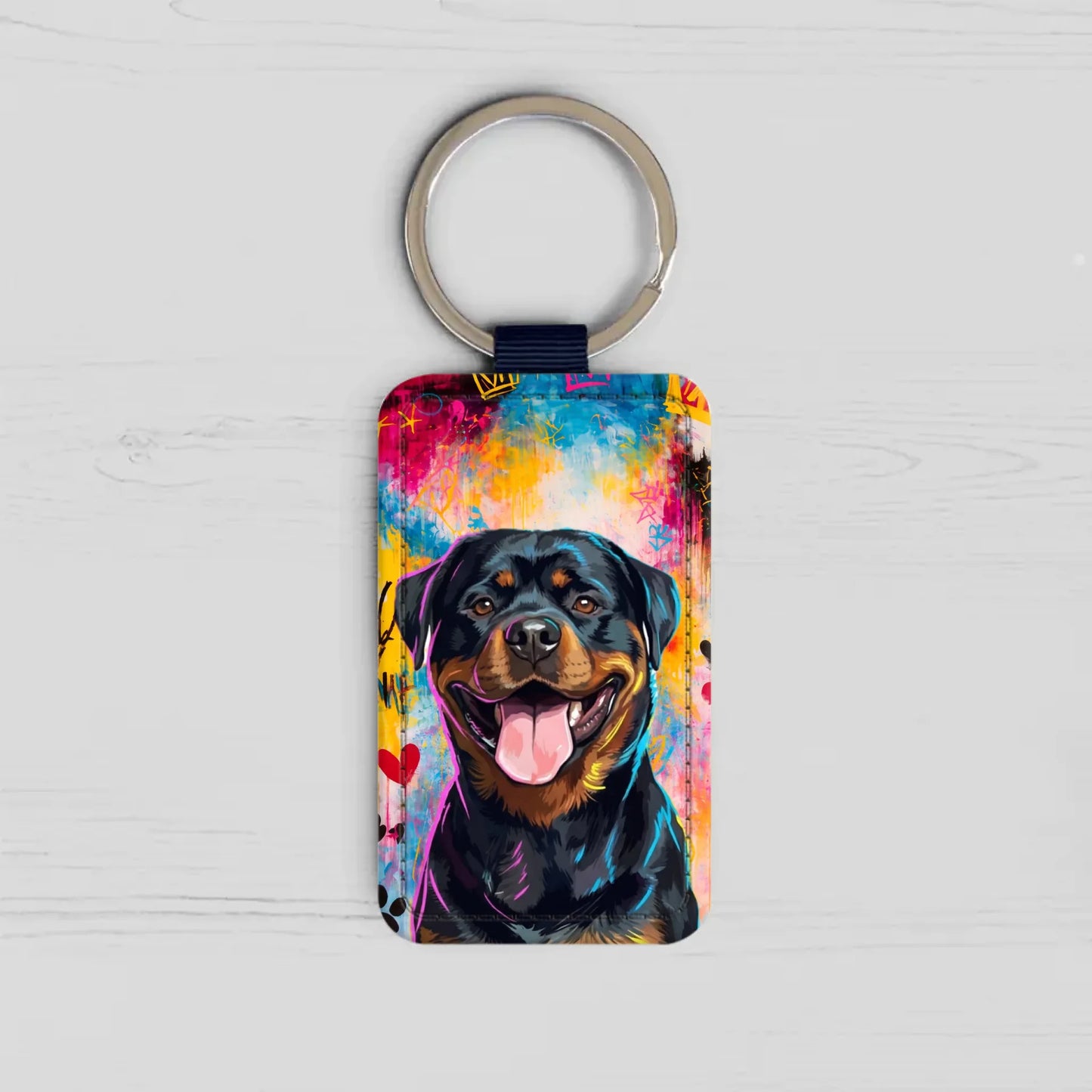 Personalised Keychain - Graffiti
