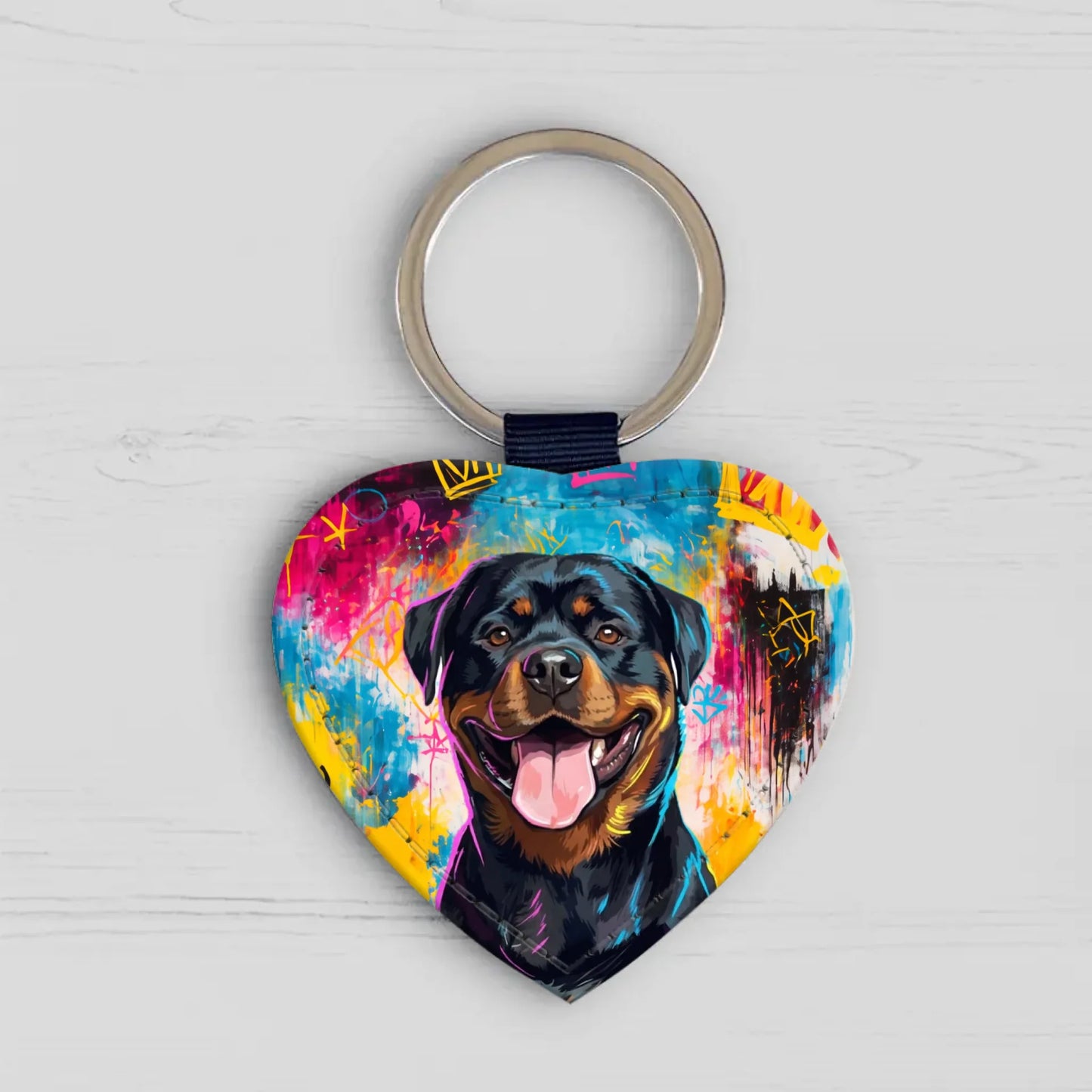 Personalised Keychain - Graffiti