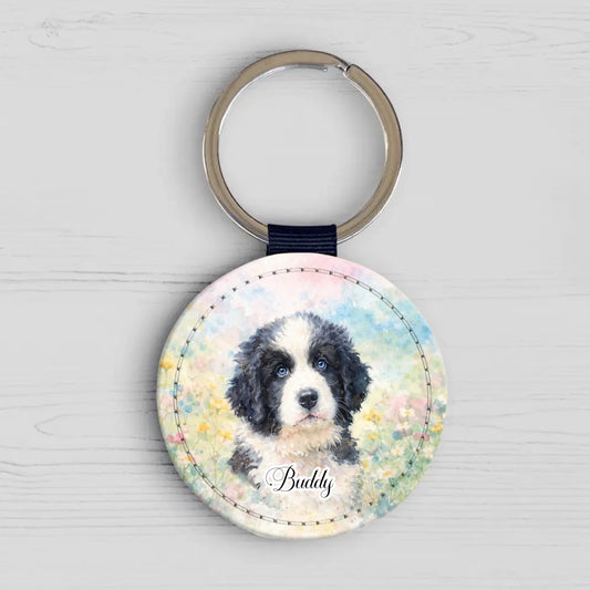 Personalised Keychain - Watercolour