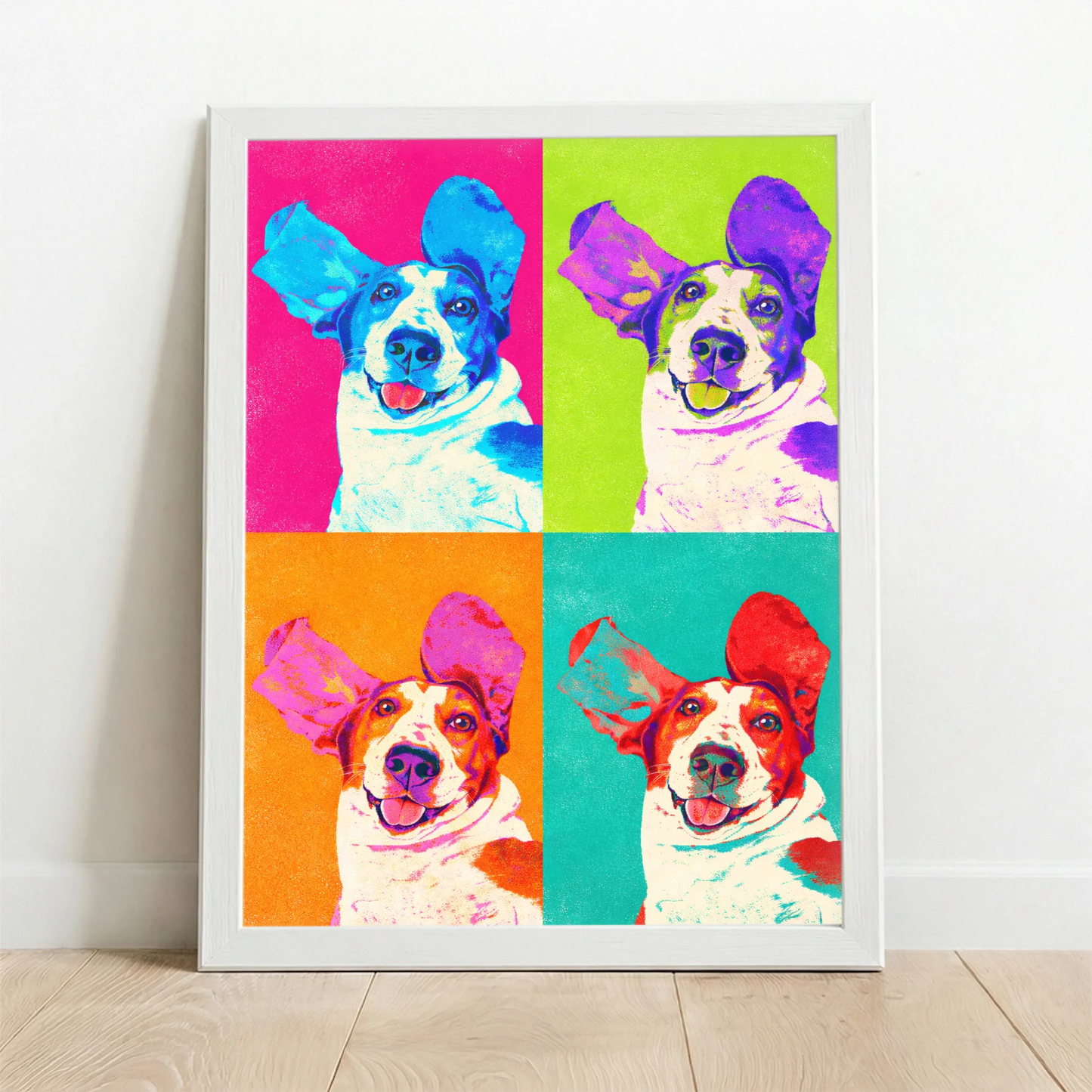Framed Poster white