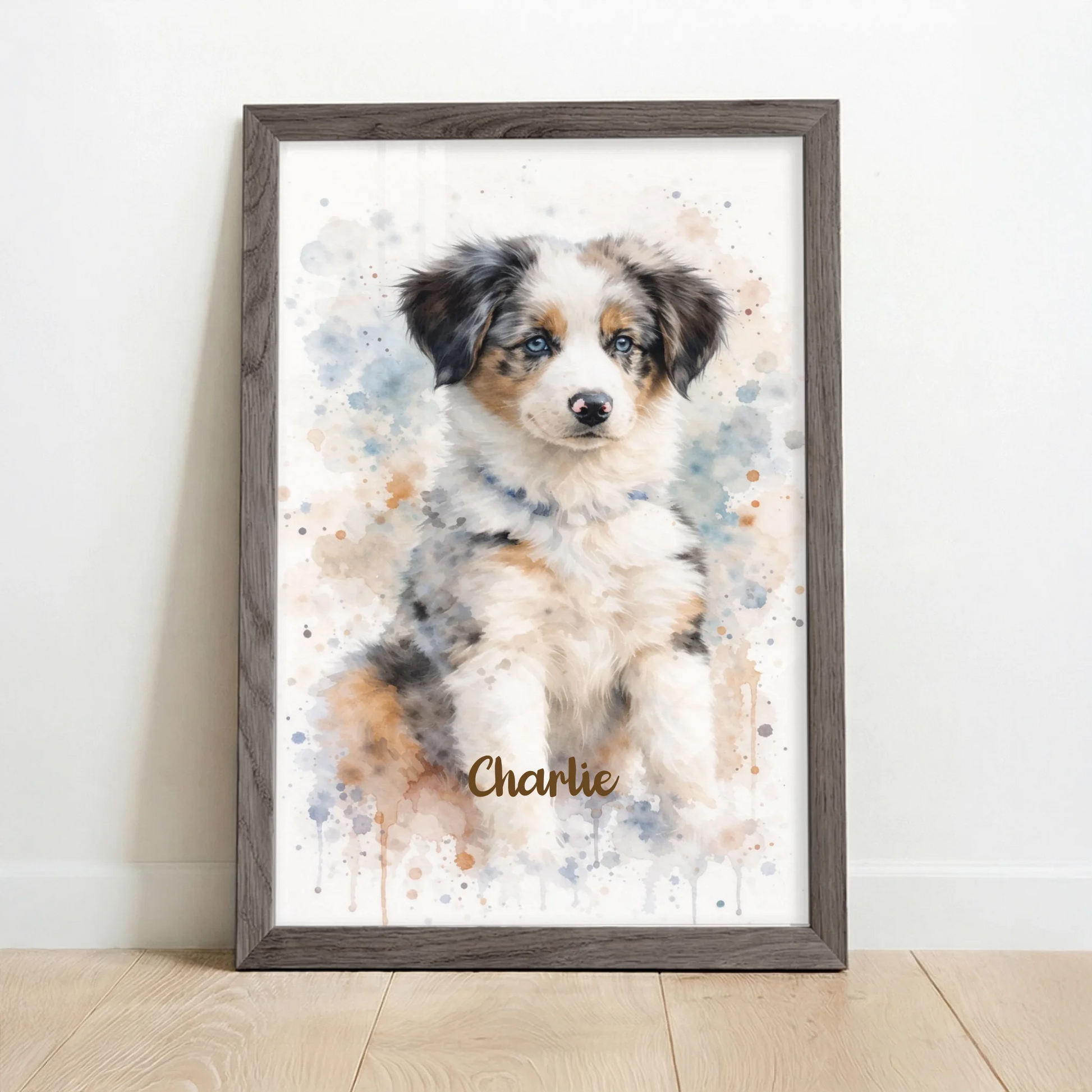 Framed Poster UK oak copy