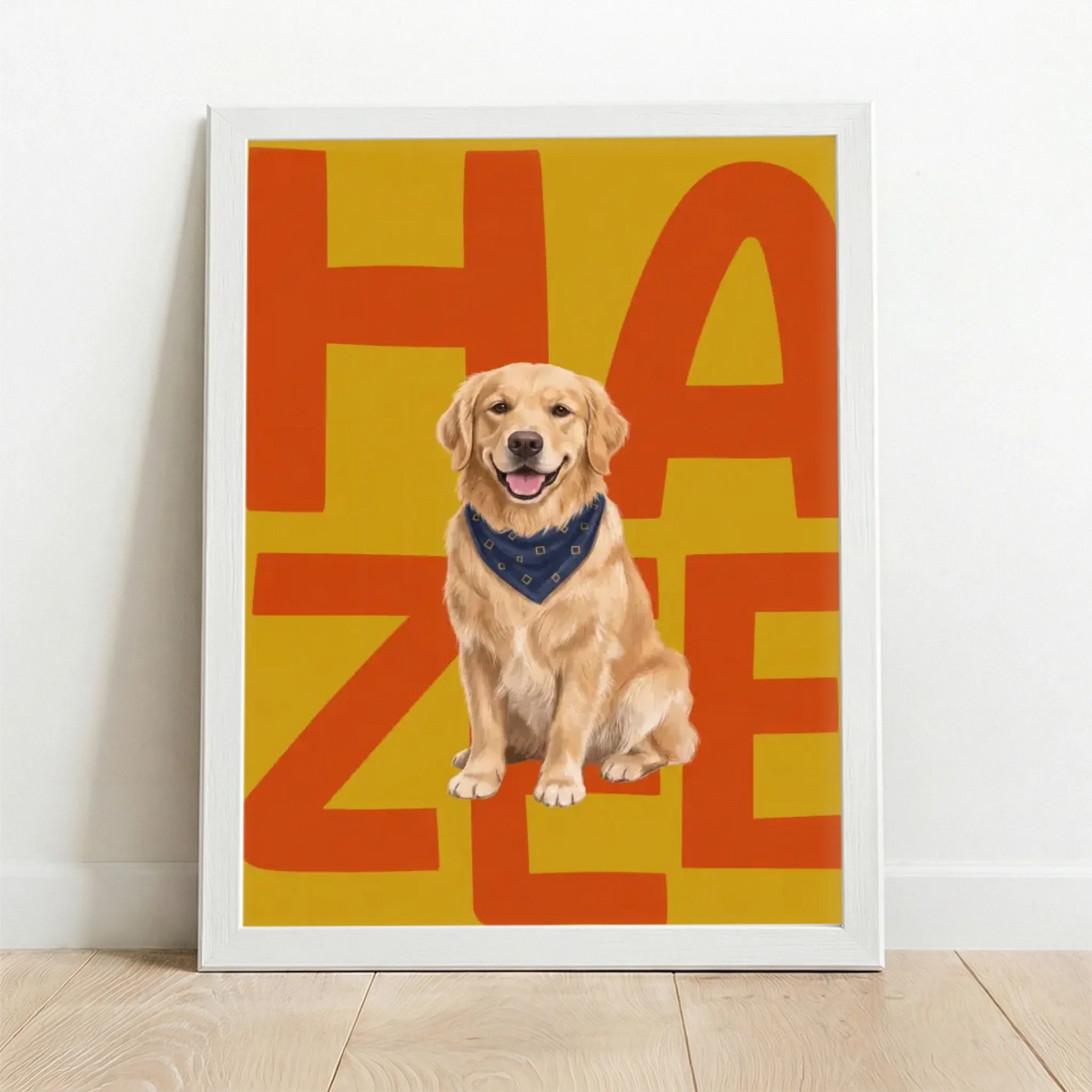 Framed Poster white