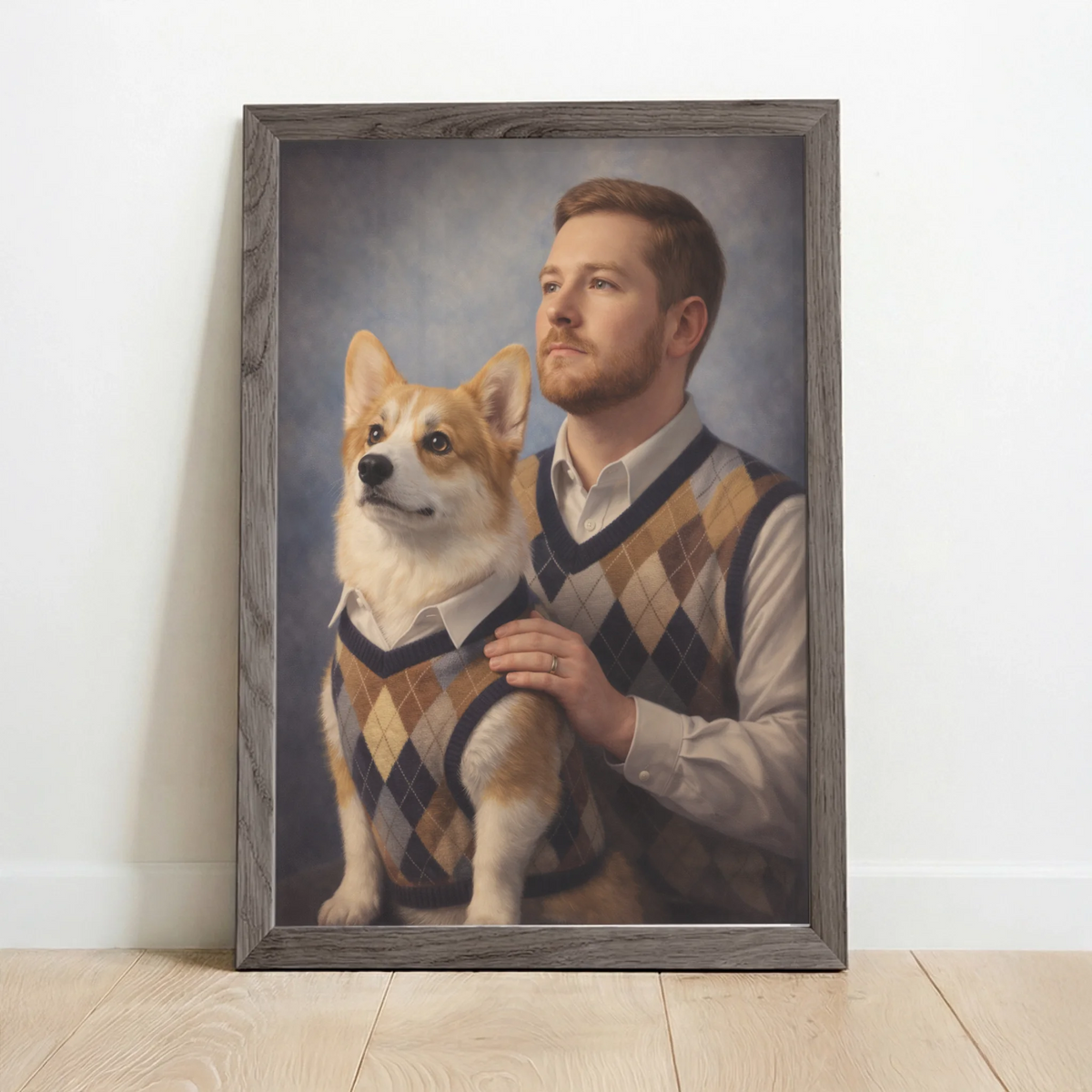 Framed Poster UK oak copy