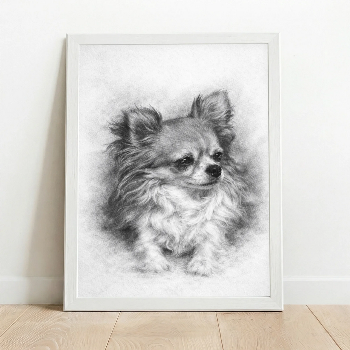 Framed Poster white