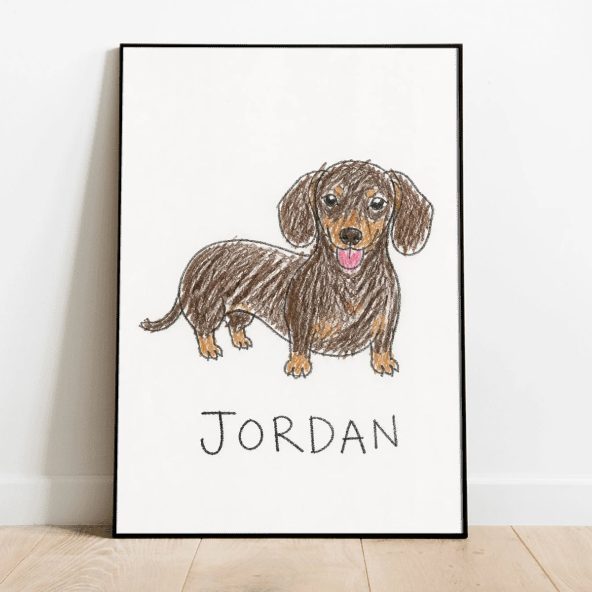 Personalised Poster - Scribble