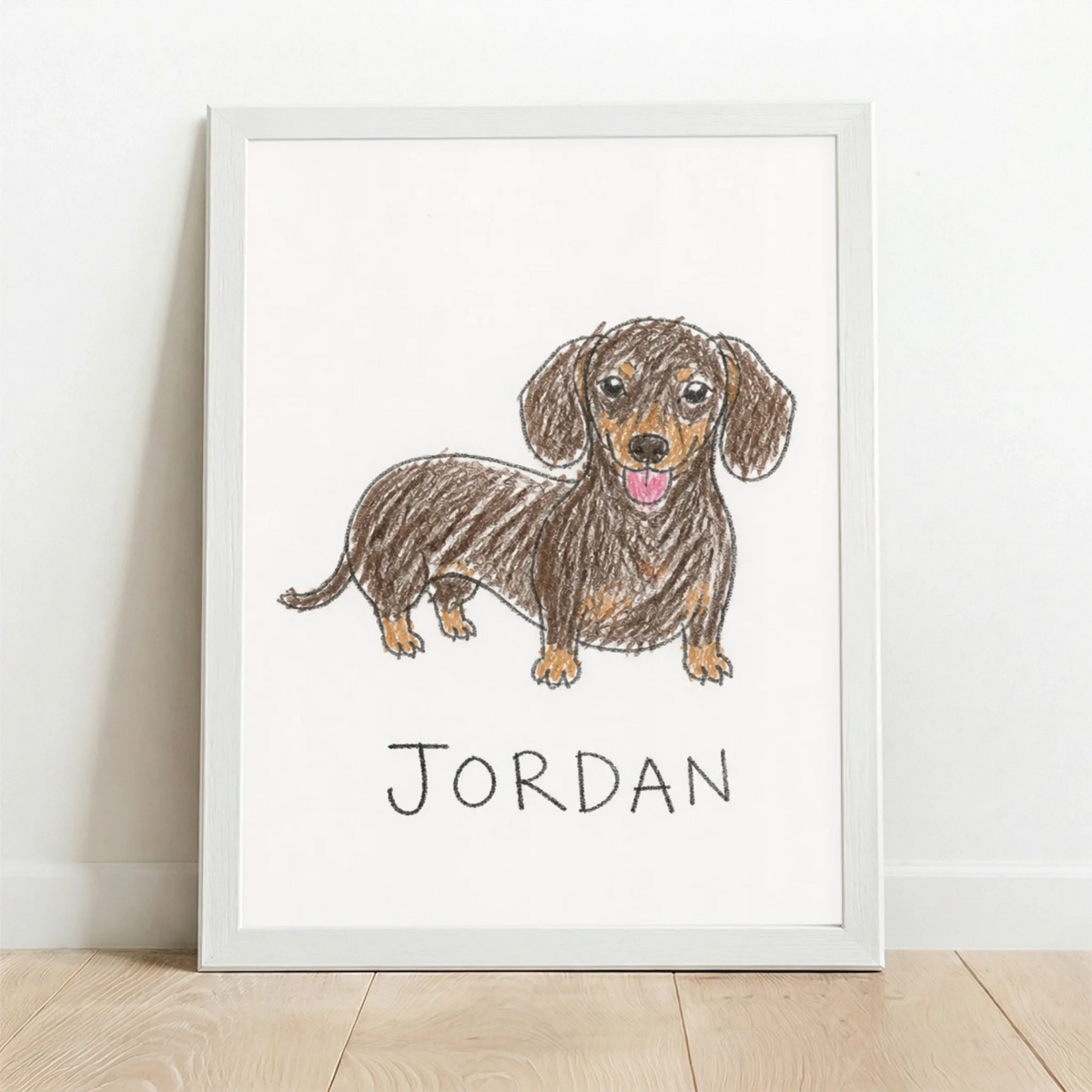 Framed Poster white
